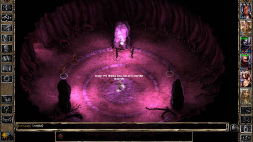 Captura de pantalla de Baldur's Gate II