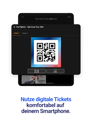 Captura de pantalla de EVENTIM DE: Tickets für Events
