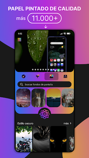 Captura de pantalla de Temas