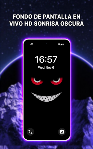 Captura de pantalla de Fondo Animado Sonrisa 4K