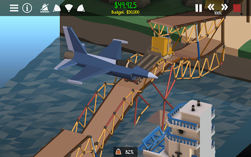 Captura de pantalla de Poly Bridge 2