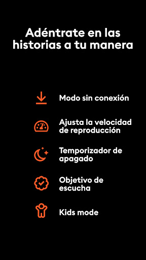 Captura de pantalla de Storytel: Audiolibros y libros