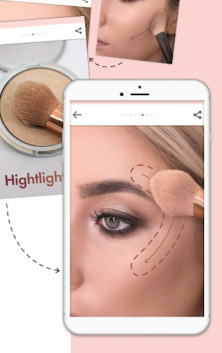 Captura de pantalla de Makeup Tutorial de Maquillaje