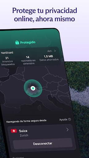 Captura de pantalla de Proton VPN: Rápida y segura