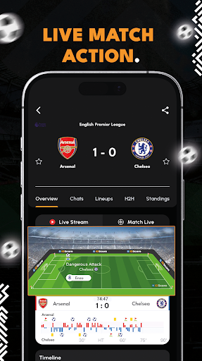 Captura de pantalla de Live Soccer Scores - IGScore