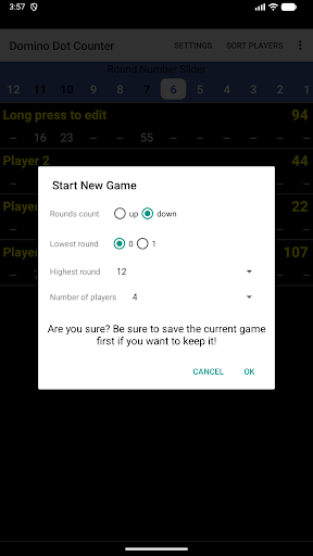 Captura de pantalla de Domino Dot Counter