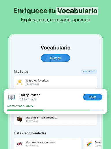 Captura de pantalla de Reverso Traductor, Diccionario