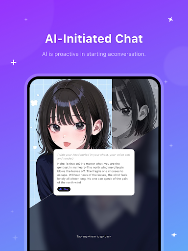 Captura de pantalla de HiWaifu: AI Friend & Waifu Hub