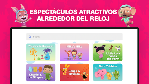 Captura de pantalla de BabyTV - Vídeos para niños