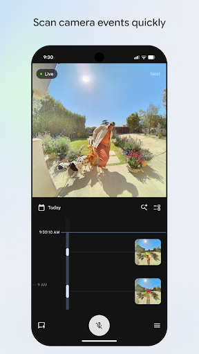 Captura de pantalla de Google Home