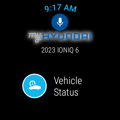Captura de pantalla de MyHyundai with Bluelink