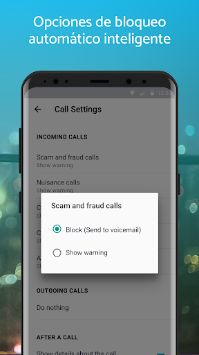 Captura de pantalla de Hiya: Identificación y Bloqueo