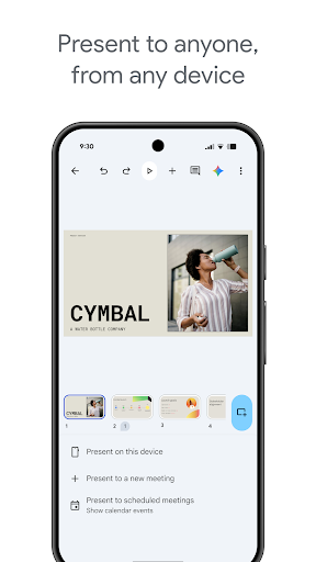 Captura de pantalla de Presentaciones de Google