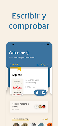 Captura de pantalla de Bookmory - book tracker