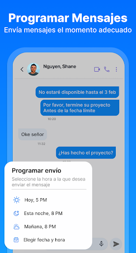 Captura de pantalla de Mensajero: Mensajes de Texto