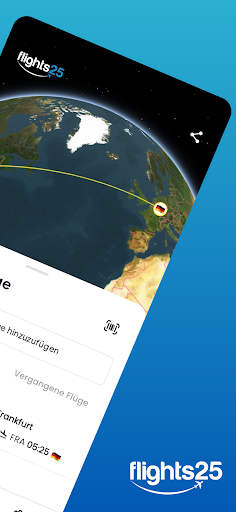 Flugverfolgung - Flights25 Screenshot