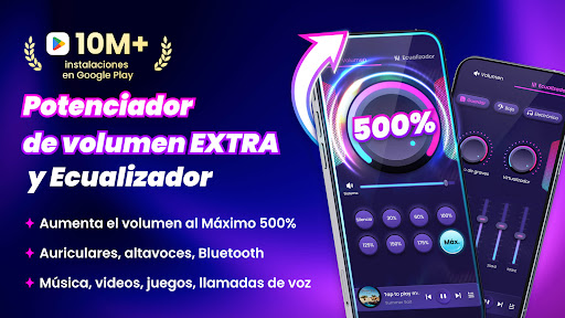 Captura de pantalla de Amplificador de volumen/sonido