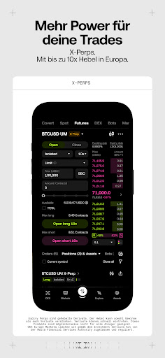 OKX: Bitcoin & Krypto kaufen Screenshot