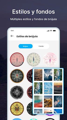 Captura de pantalla de Compass: Brújula inteligente