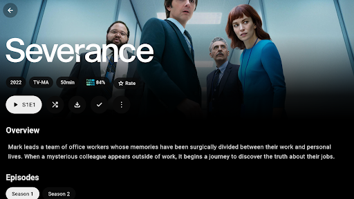 Plezy for Plex screenshot