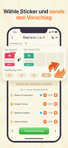 StickerHub - Sticker Exchange Screenshot