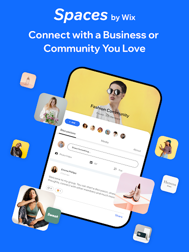 Captura de pantalla de Spaces: Sigue a negocios