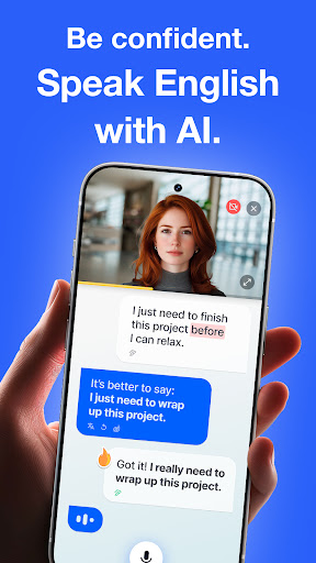 Speak English with Loora AI screenshot