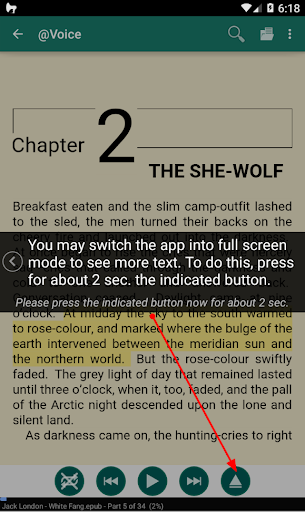 @Voice: Text to Speech Reader screenshot