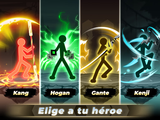 Captura de pantalla de Epic Stickman: Idle RPG War