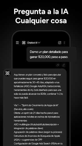 Captura de pantalla de IA Chatbot en Español – Genie