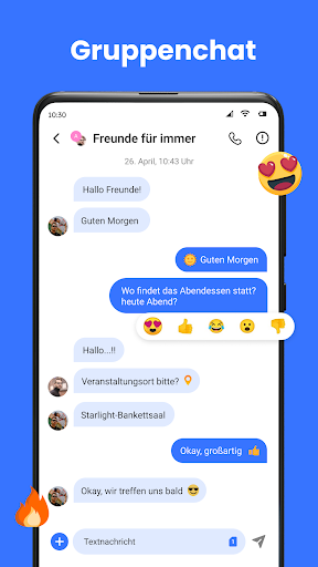 Nachrichten:SMSNachrichtentext Screenshot