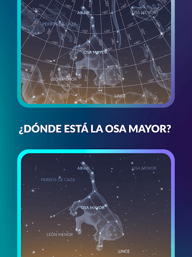 Captura de pantalla de Sky Tonight: Constelaciones AR