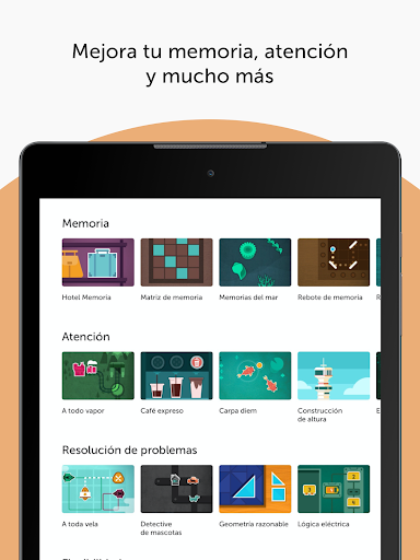 Captura de pantalla de Lumosity: Juegos Mentales