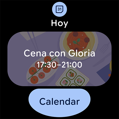 Captura de pantalla de Google Calendar