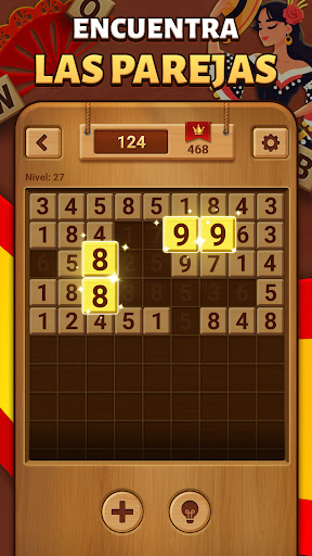 Captura de pantalla de Woodber - Juego de números
