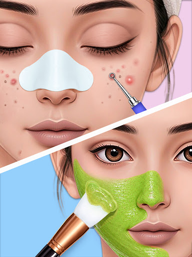 Captura de pantalla de Skincare ASMR: Relaxing Games