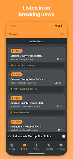 Scanner Radio - Police Scanner Screenshot