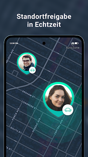 Handy GPS Ortung Geozilla Screenshot