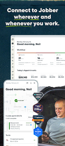Captura de pantalla de Jobber: Field Service Software
