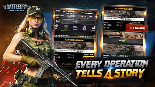 BattleCry: World War Game RPG screenshot