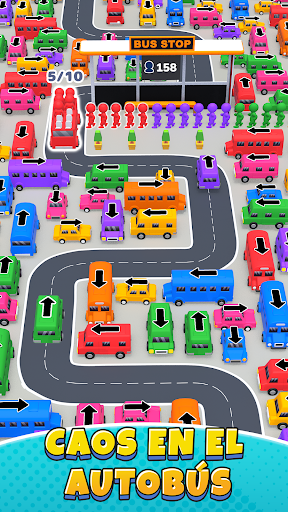 Captura de pantalla de Bus Jam: Aparca Automóviles