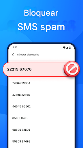 Captura de pantalla de Aplicación de mensajería SMS