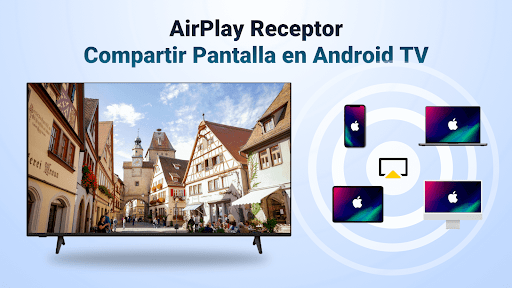 Captura de pantalla de AirPlay: Receptor Transmisión