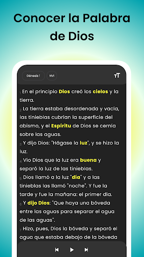 Captura de pantalla de Bible Chat - Santa Biblia
