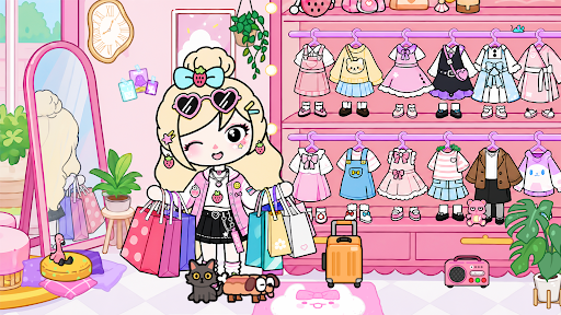 Captura de pantalla de Mia World: Dress Up City Life