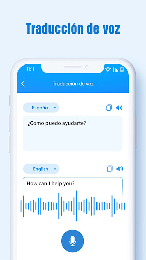 Captura de pantalla de XTraductor : IA Traducir