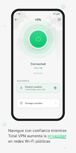Captura de pantalla de TotalAV Seguridad Móvil
