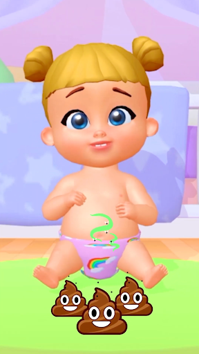 Captura de pantalla de My Baby Care Virtual Baby Care