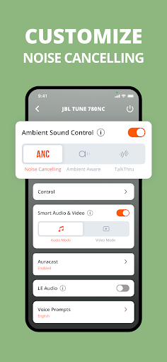 JBL Headphones Screenshot
