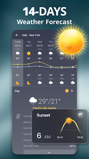Captura de pantalla de Tiempo en vivo